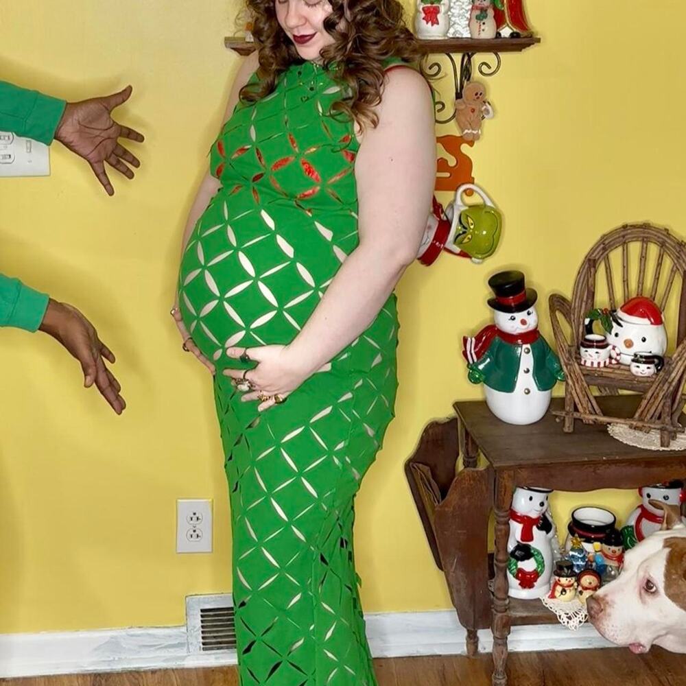 Brand new with the tags emerald green sexy cut out sheer Tanya maxi gown dress!